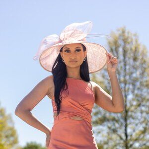 Pink Church Kentucky Derby Hat